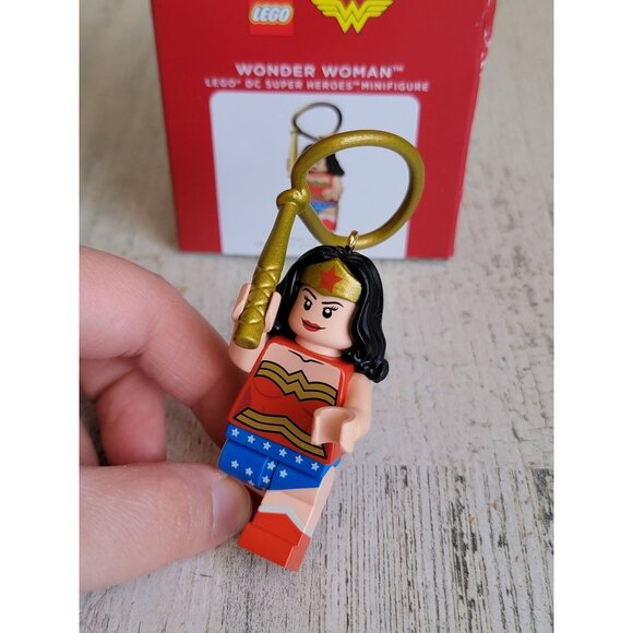 Hallmark Wonder Woman Lego DC Superheroes minifigure ornament Xmas - Picture 2 of 6